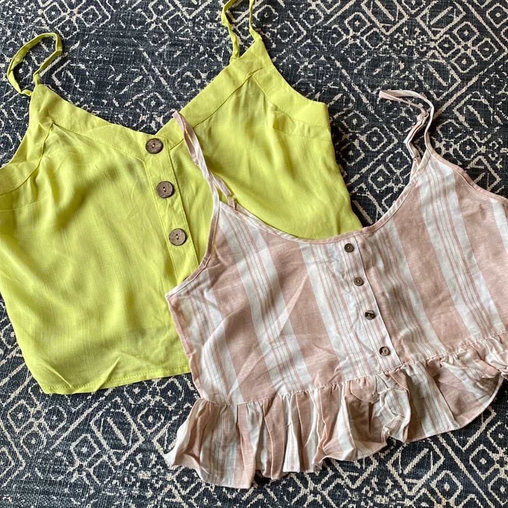 NWT Lot of 2 Crop Tops